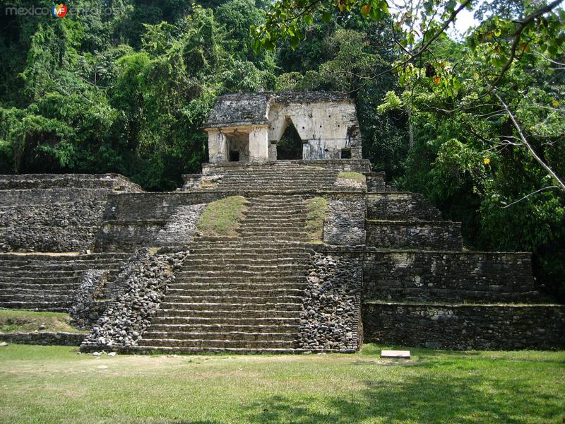 Templo De La Calavera Palenque Chiapas