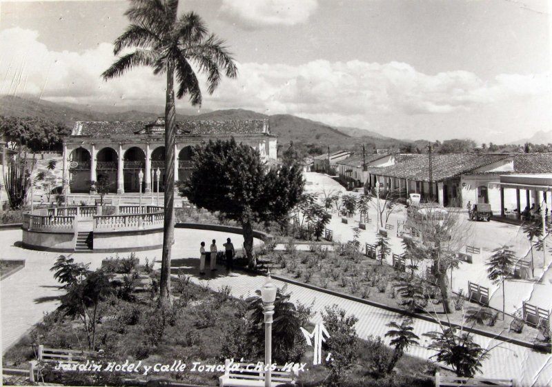 Fotos De Tonalá Chiapas México La Plaza Hacia 1940 