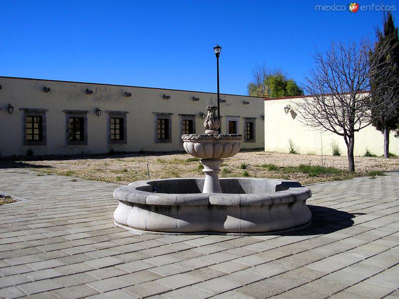 Fuente de la ex hacienda de Canutillo