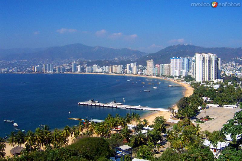 Vista de la Bahía de Acapulco