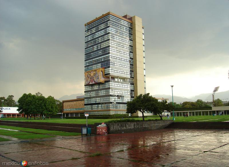 Torre De Rectoría De La Unam Ciudad De México Distrito Federal Mx12182414399449 2222