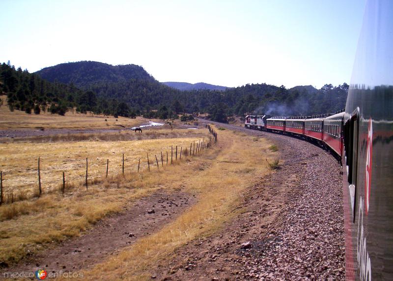 Recorrido del ferrocarril Chihuahua Pacífico