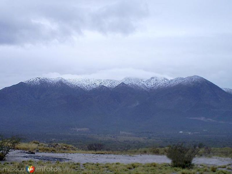 Nieve en el Cerro del Mercado