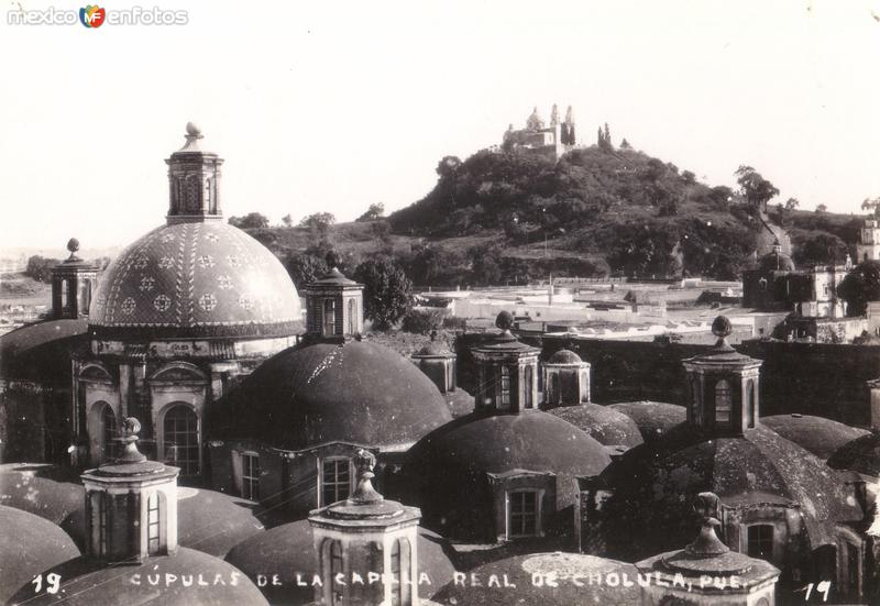 Cúpulas de La Capilla Real de Cholula