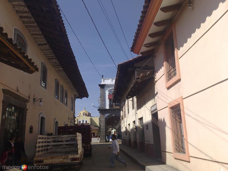 Calles en Zacatlán