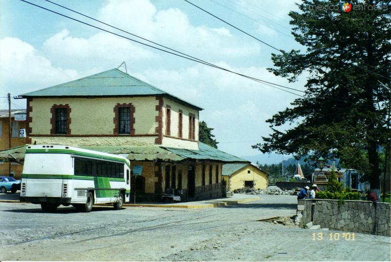 Antigüa estación de ferrocarril. El Oro de Hidalgo, Edo. de México