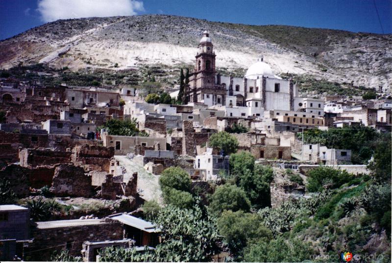 Panorámica de Real de Catorce, San Luis Potosí