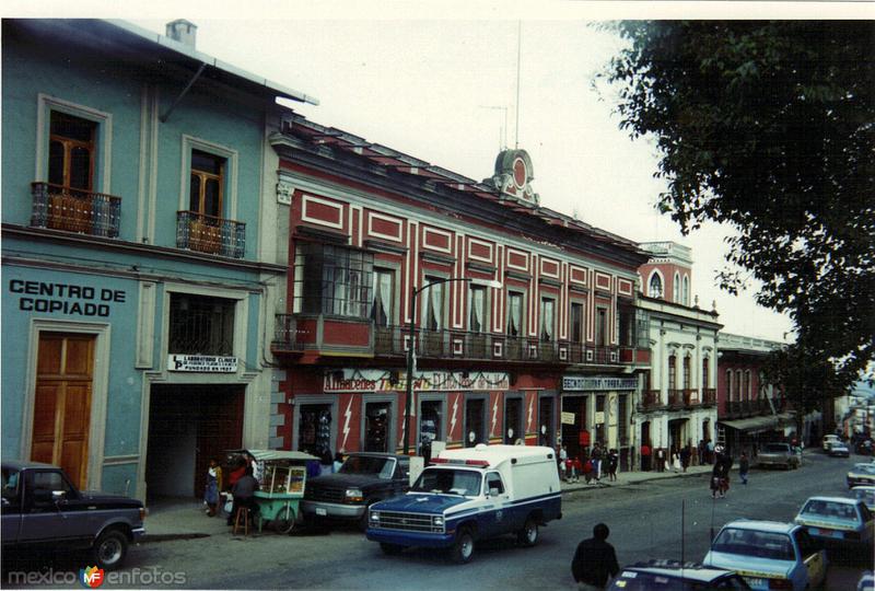 Arquitectura colonial en el centro de Teziutlán, Puebla