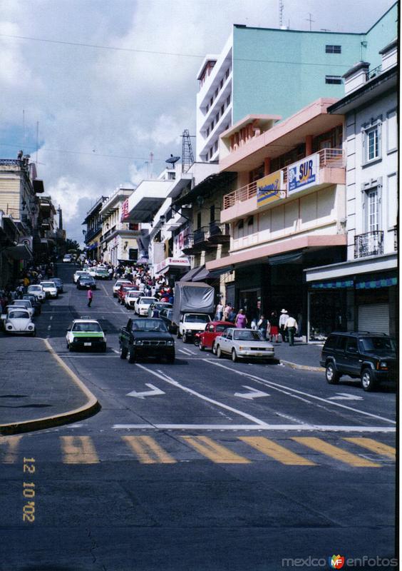 Av. Revolución en el centro de Xalapa, Veracruz