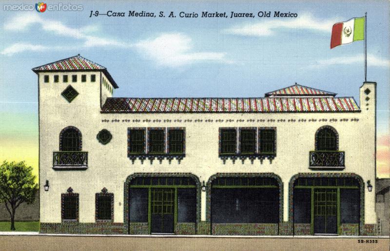 Casa Medina, mercado de artesanías