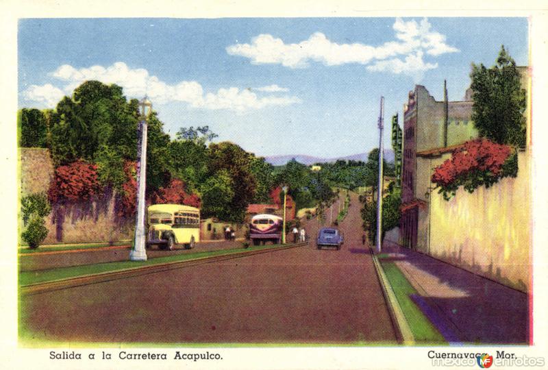 Salida a la Carretera a Acapulco