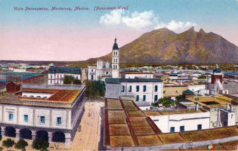 Vista panorámica de Monterrey