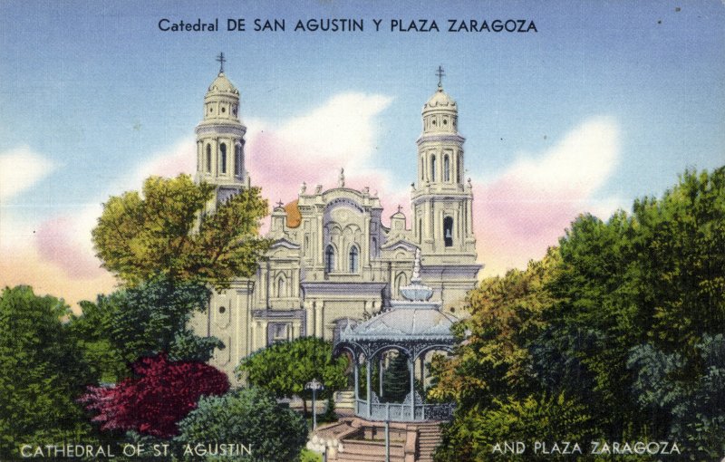 Catedral de San Agustín y Plaza Zaragoza