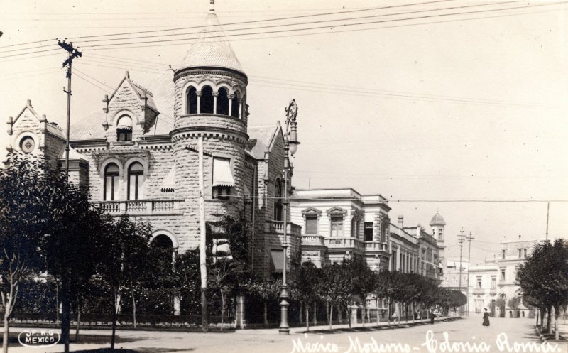 Calle de Liverpool y Bruselas, en la Colonia Juárez