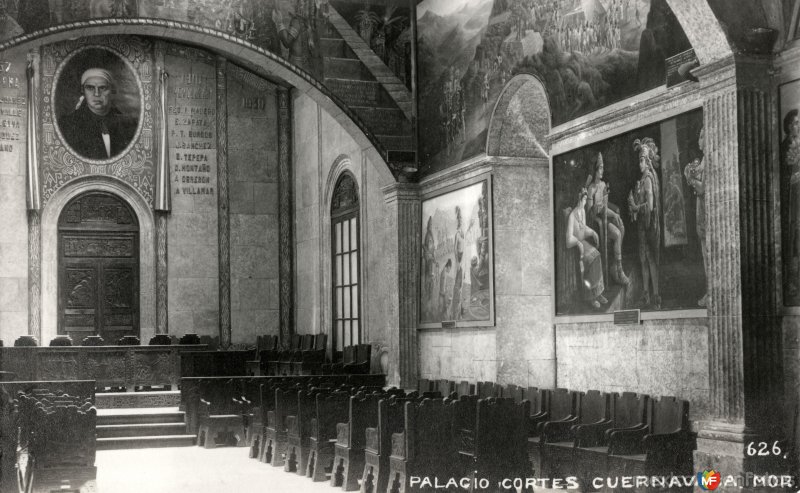 Interior del Palacio de Cortés