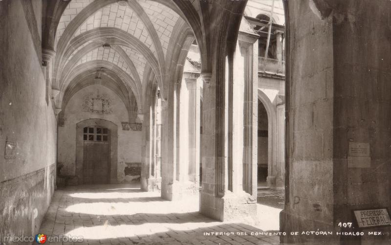 Interior del Convento de Actopan