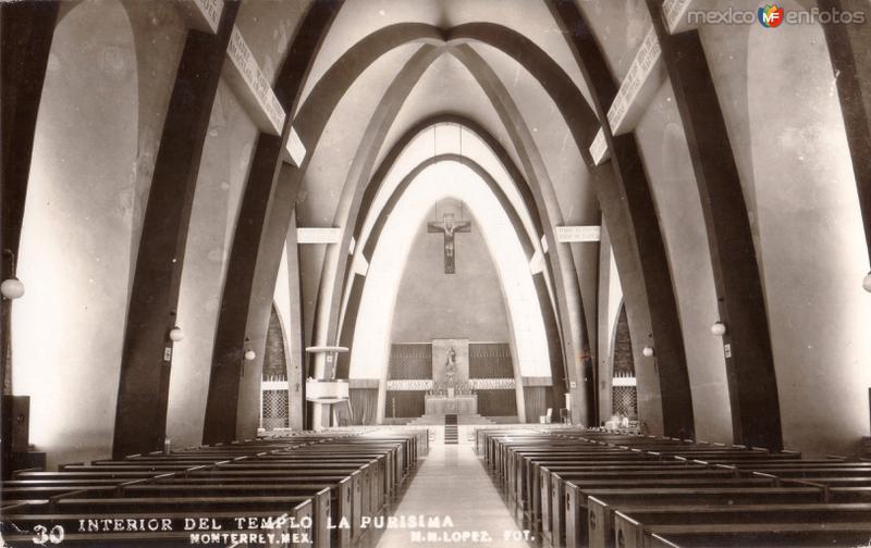 Interior del Templo de La Purísima