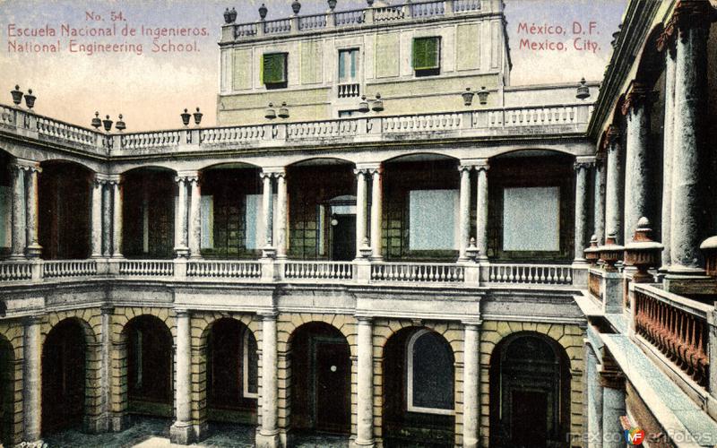 Escuela Nacional de Ingenieros (hoy Palacio de Minería)