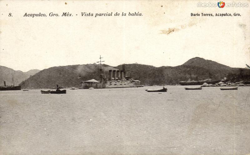 Vista parcial de la bahía