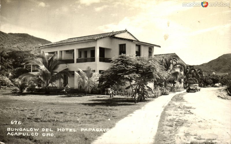 Bungalow del Hotel Papagayo