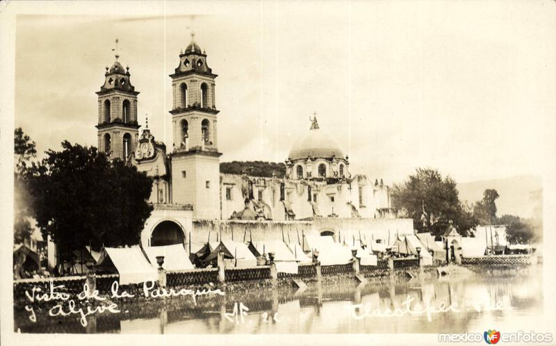 Vista de la Parroquia