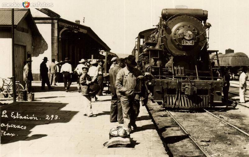 La estación del ferrocarril