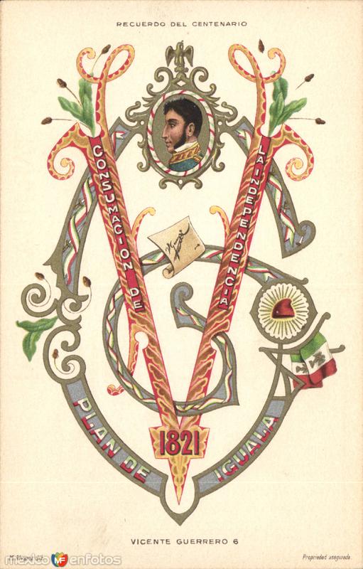 Postal conmemorativa del Primer Centenario de la Independencia (1910)