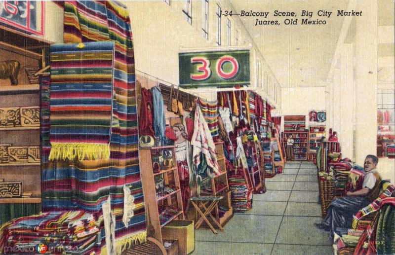 Interior del Mercado Juárez