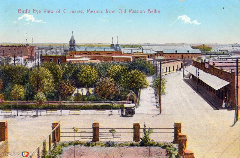 Vista desde la torre de la Misión de Guadalupe