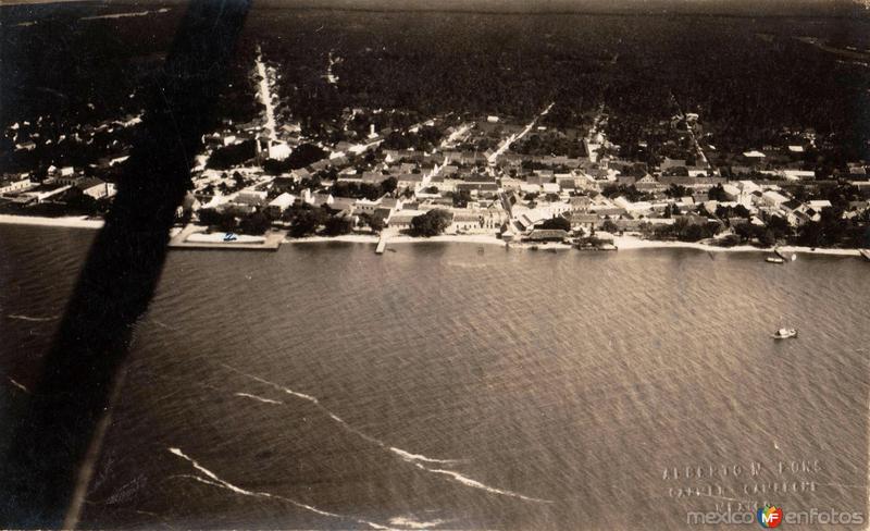 Vista Aérea de Ciudad del Carmen