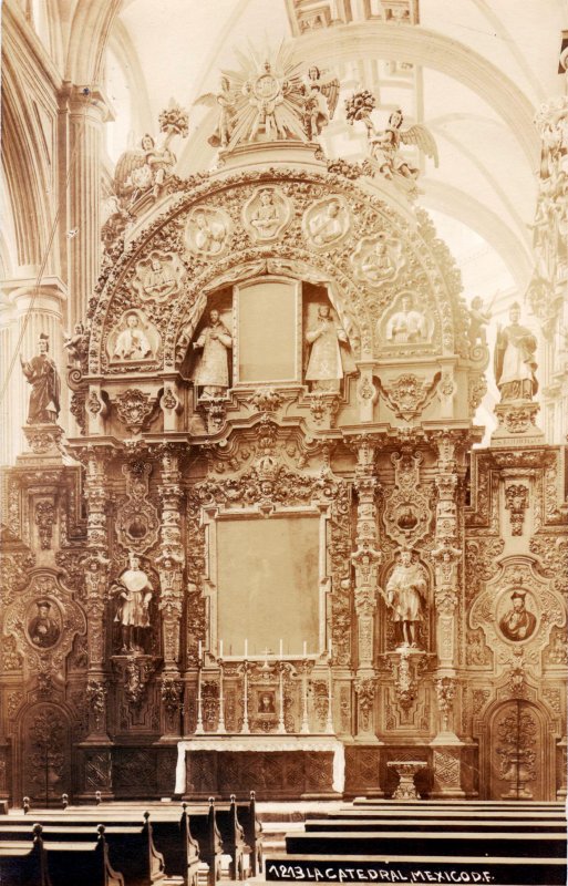 Interior de la Catedral Metropolitana