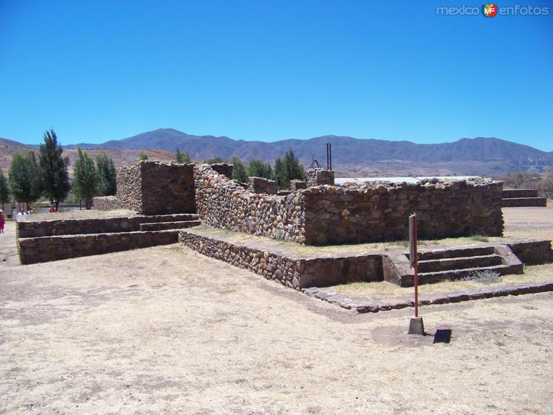 EN LA ZONA ARQUEOLOGICA: "LOS TORILES"