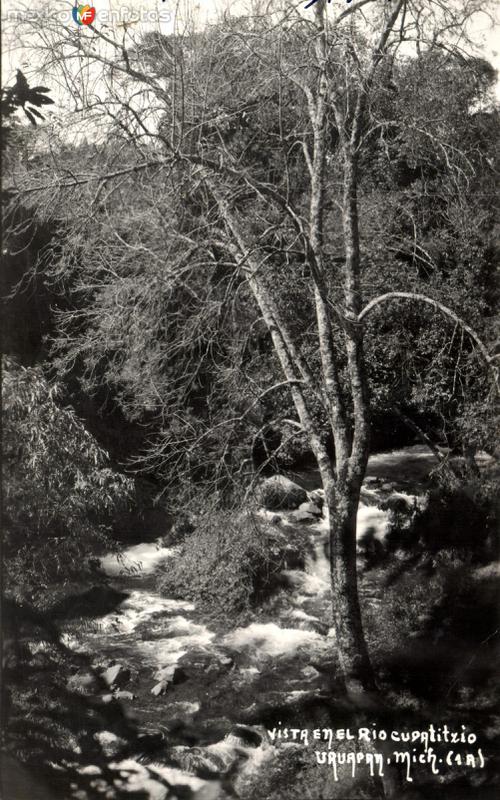 Vista del río Cupatitzio