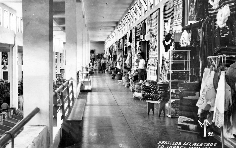 Interior del Mercado Juárez