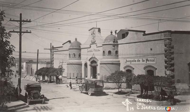 Antigua cárcel y juzgados (ca. 1922)