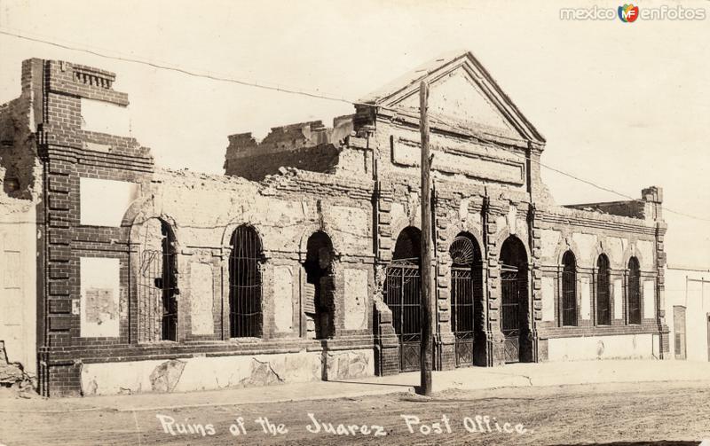 Ruinas de la antigua oficina postal