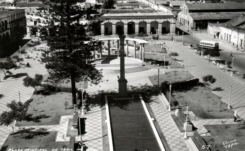 Plaza principal de Tepic