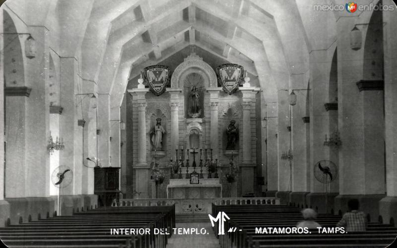 Interior de la Catedral de Matamoros