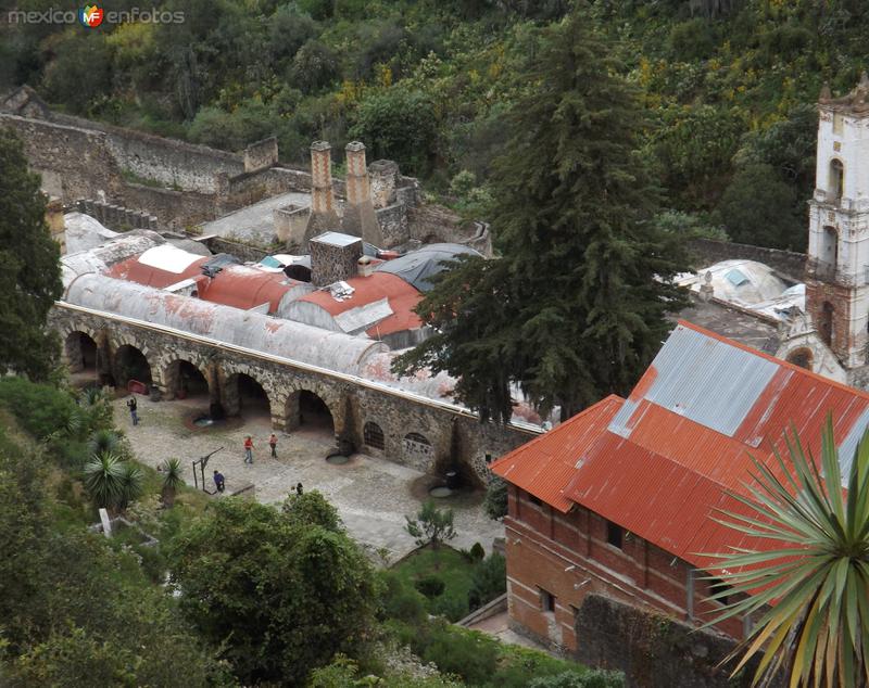 Ex-hacienda de Santa María Regla, Hidalgo. Noviembre/2012