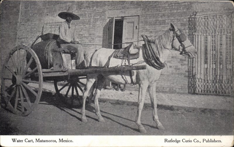 Carreta repartidora de agua