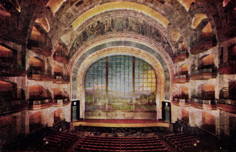 Interior del Palacio de Bellas Artes