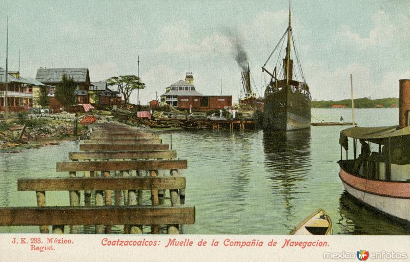 Muelle en la Compañía de Navegación