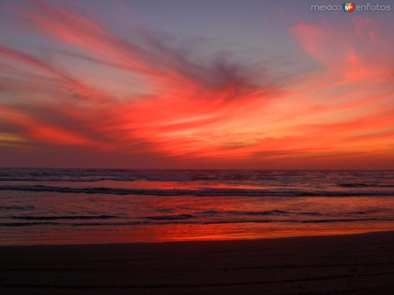 Atardecer en Barra Vieja