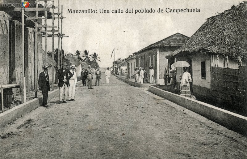 Una calle del poblado de Campechuela