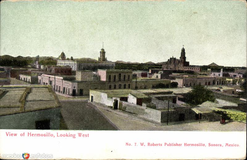 Vista al poniente de Hermosillo