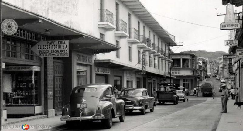 Calle de Primo Verdad por los años sesentas.