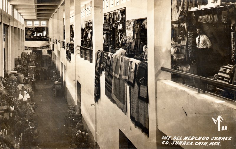 Interior del Mercado Juárez