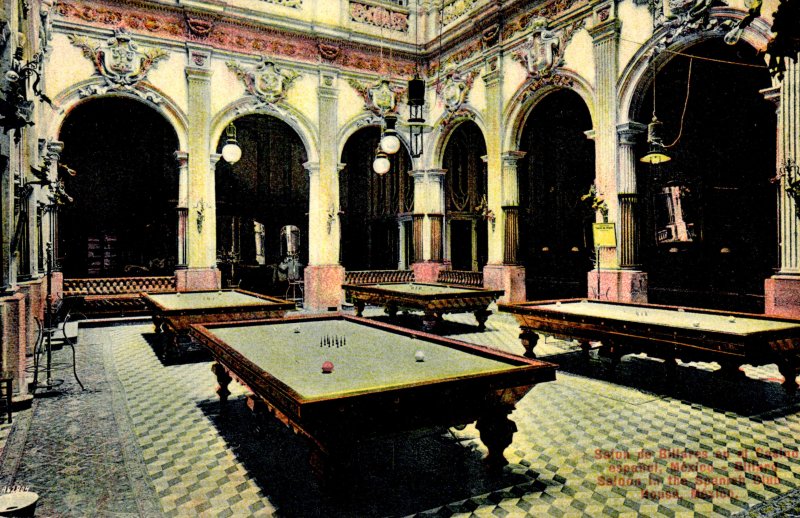 Salón de billares del Casino Español