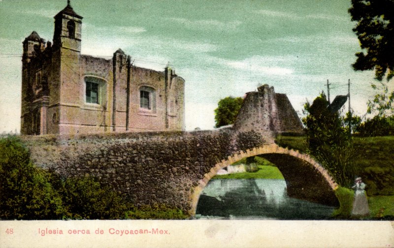 Una iglesa cerca de Coyoacán