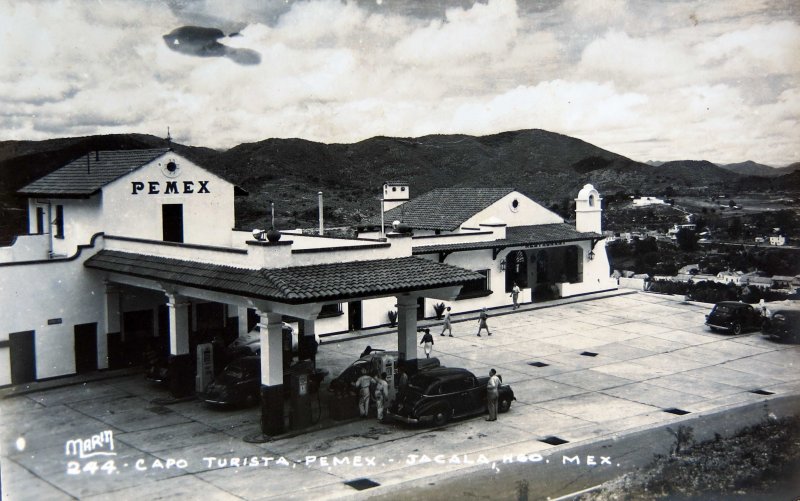 Gasolineria Pemex 1945